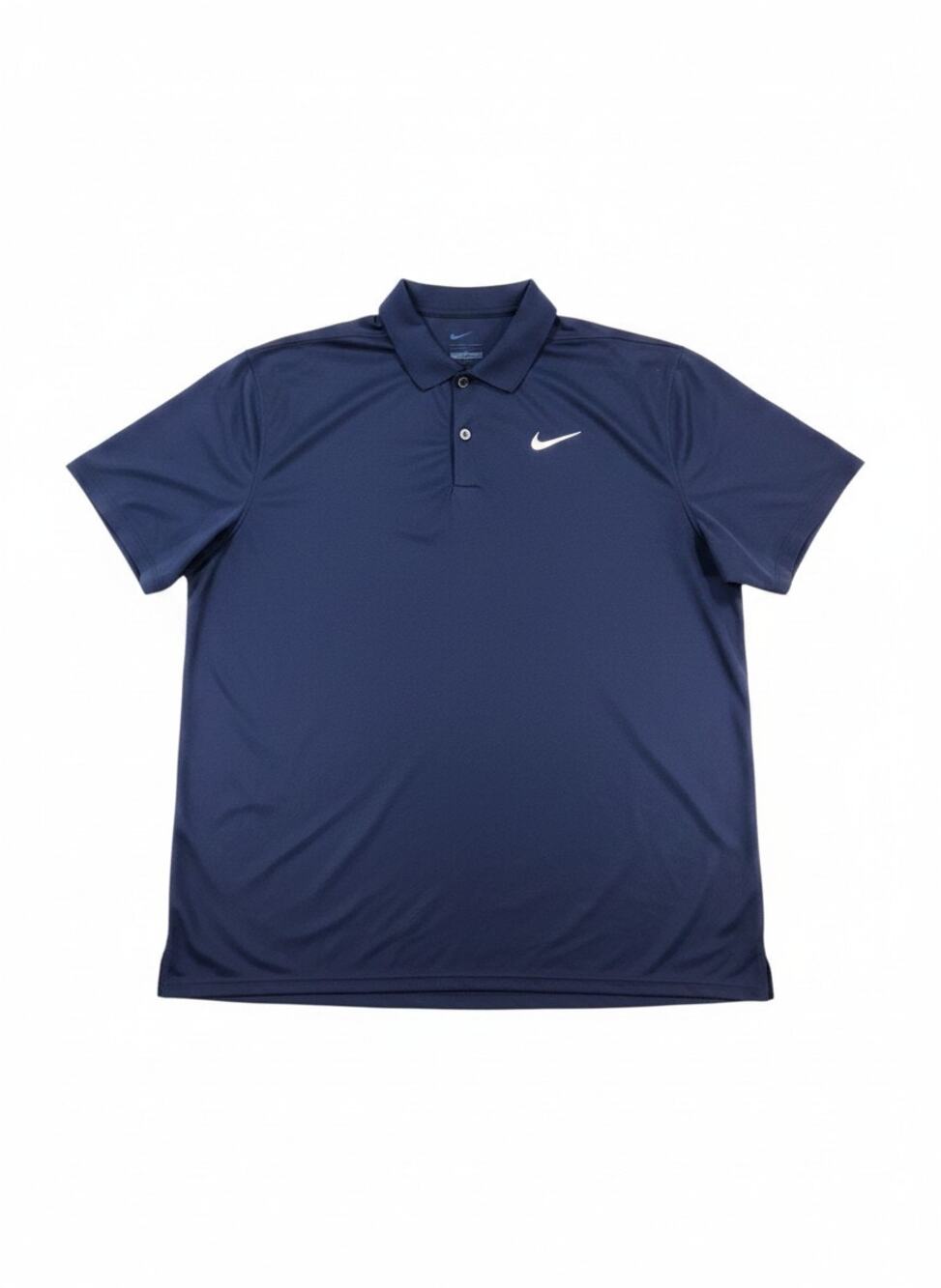 Nike Dri-FIT Men's Blue Golf Polo Short Sleeve XL